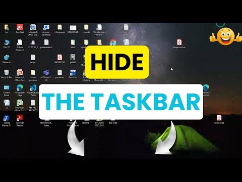 How to Enable Auto-Hide Taskbar in Windows 10