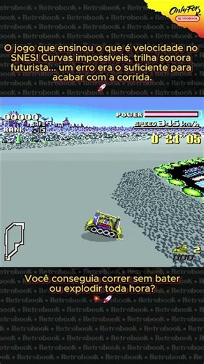 F-Zero (SNES) – O jogo que redefiniu velocidade no Super Nintendo #fzero #snes #nintendo