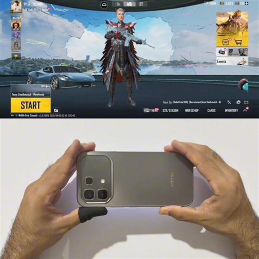 INFINIX NOTE 60 PRO Test PUBG 120 FPS?