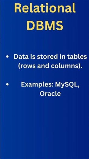 What is RDBMS| SQL | part 4 #sql #dbms