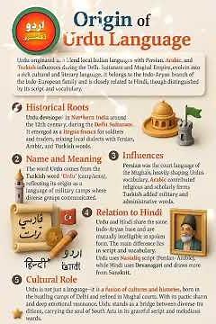 The Fascinating Origin of Urdu Language: History & Evolution(in English) #education #learnurdu