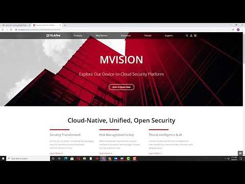 Mcafee Mvision ePO Cloud Overview