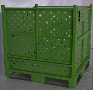 [Hot Item] Durable Galvanized Metal Storage Box for Outdoor Organization