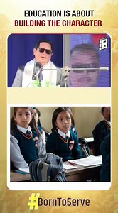 122K views · 3.4K reactions | Education is not just about degrees, but about building character, discipline, and responsible human beings. That is the true purpose of education. — Conrad K Sangma #BornToServe | National People's Party | Facebook