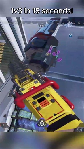 1v3 with movement #shorts #apex #apexlegends #movement