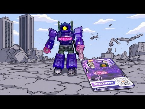 Shockwave Blokees Transformers Defender Version 3 Heavy Metal War