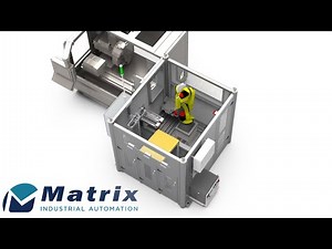 Robotic Tray Stacking & Machine Tending System