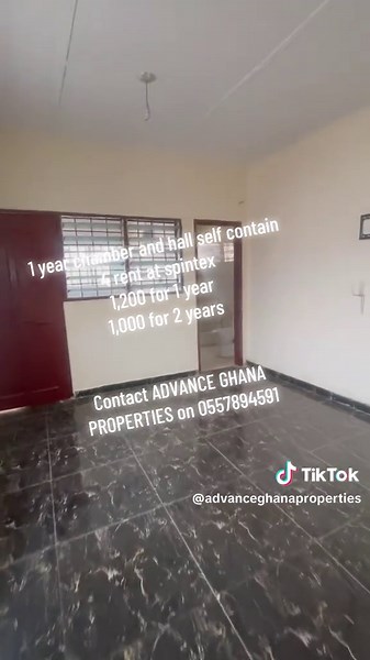 Affordable Self-Contain Chamber for Rent in Spintex