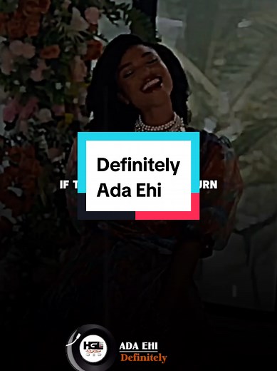 Definitely by Ada Ehi: Uplifting Gospel Song