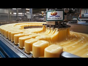 How Butter is Made in a Factory | Butter Factory Process
