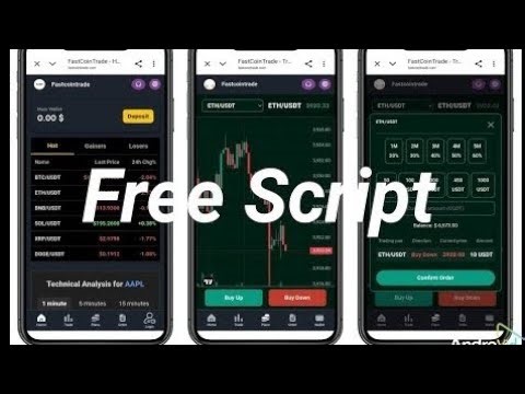 Cripto real trading script #trending #trading