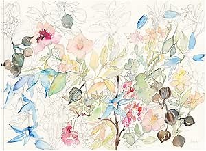 Fine Art Canvas Hopeful Spring Canvas Wall Decor by Artist Kristy Rice for Living Room, Bedroom, Bathroom, Kitchen, Office, Bar, Dining & Guest Room - Ready to Hang - 32 in x 24 in