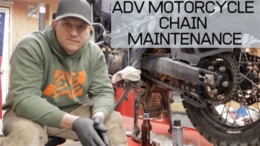 Adventure Motorcycle Chain Maintenance for the Honda Africa Twin and Beyond