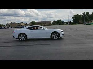 2014 Camaro ss burnout