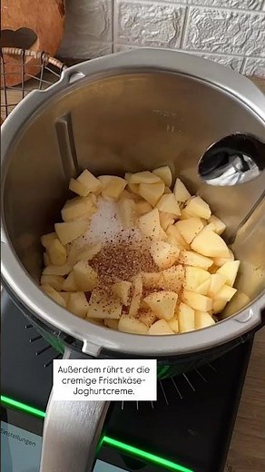 The Ultimate Baked Apple Cheesecake Dessert in a Jar 🍎🍨 | Thermomix® Recipe