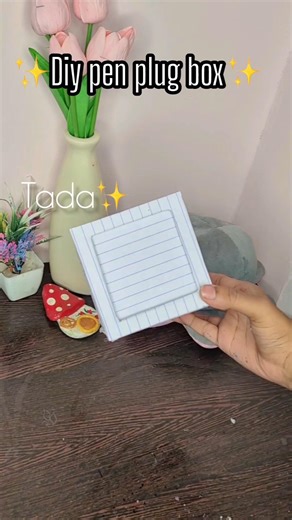 #Diy aesthetic pen holder✨️🥰🎀#diy#creativeNahid✨️#shorts#youtube