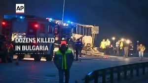 Bus crash in Bulgaria kills at least 45