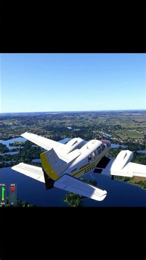 346-7/FANTASTIC SIMULATOR. BEECHCRAFT G58 BARON. LONDON-GREAT BRITAIN. #london #greatbritain