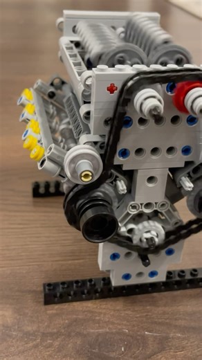 29K views · 101 reactions | Crossplane V8 Engine with Supercharger and direct acting overhead Camshaft #lego #technic #engine #enginediyshop #enginediy #mechanical #mechanicalengineering #engineering #satisfying #satisfy #carengine #legoengine #education #legotechnic | Bricks Master Builders | Facebook