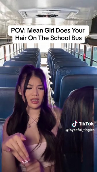 Dont forget to give me my hair tie back #asmr #asmrpov #asmrhairplay #asmrroleplay #pov #fyp