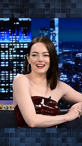 #EmmaStone’s viral Kinds of Kindness dance was inspired by a behind-the-scenes moment on the #PoorThings set! #FallonTonight | The Tonight Show Starring Jimmy Fallon