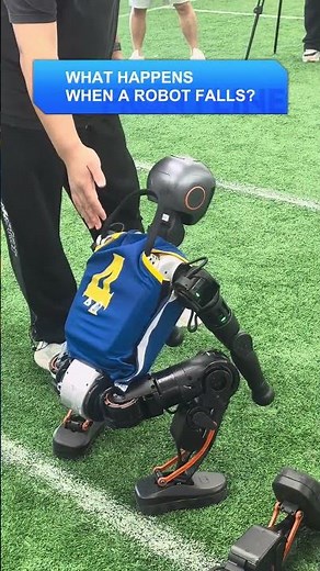 Watch how robots get up from floor