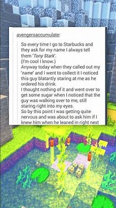 Starbucks Marvel Lore 😭🔥