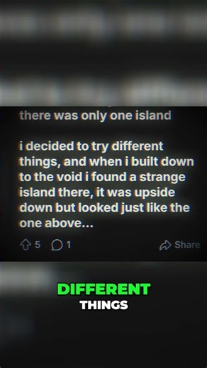 Original SkyBlock Map HIDES a Secret Upside Down Island!