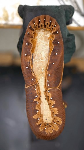 83K views · 465 reactions | The process of molding bison leather into a boot takes skill and artistry to perfectly stretch the hide the right amount. The bootmaker can feel all the nuances of the way the leather moves and pulls the hide over the mold (last) so it won’t overstretch with time or over stress the leather. #jkboots #boots #workshop #bison #bisonleather #handcrafted #leathergoods #madeformore #americangoods #usa | JK Boots | Facebook