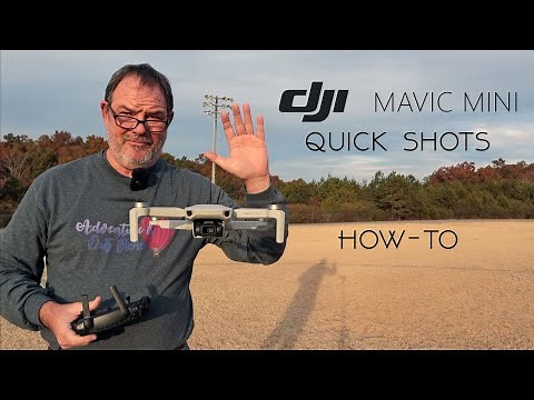 DJI Mavic Mini Quick Shot Modes How-To & Demo