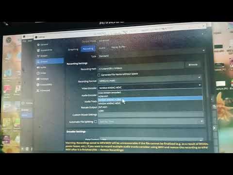 NVENC Error EncodeAPI Internal Error. (NV_ENC_ERR_INVALID_PARAM) SOLVED in OBS Studio
