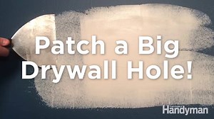 626K views · 464 reactions | Patch a big drywall hole | Family Handyman | Facebook
