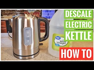 HOW TO DESACLE With Vinegar Electric HOT WATER Kettle Not Working Quick Fix
