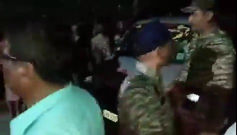 Just a normal discussion, a person in uniform hit a middle aged person hard on his nose.This is a serious concern, in Indian democracy,apart from citizens, everyone is powerful.when U vote for non accountable leaders, have to face such humiliation.