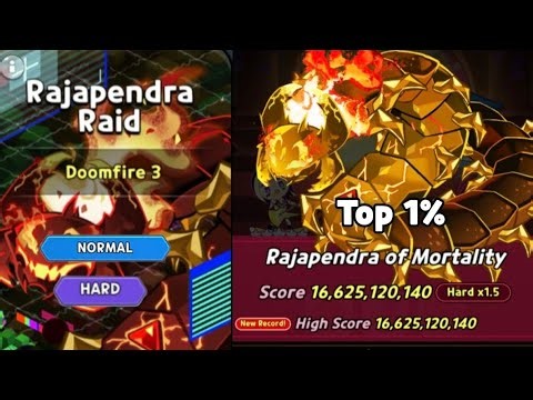 Rajapendra Raid Doomfire Season 3 Hard Mode Top1% Guide | Cookie Run Kingdom