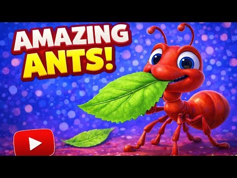 Hello Kids, My Name Is Ant 🐜 | Fun Ant Documentary for Kids #educationalvideo #kidsanimals