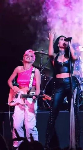 Cyberpunk Pop Duo Ignites the Stage — High Energy Live Performance