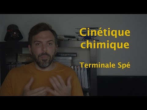 Cinétique chimique (Term Spé)