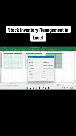 Stock Inventory Management in Excel for Small Businesses