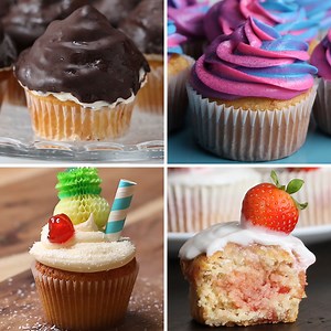 14K views · 174 reactions | Get creative with these fun cupcake recipes that'll impress your crafty friends! 療 | Tasty UK | Facebook