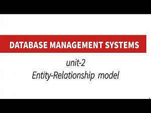Entity Relationship model in tamil | unit -2 cse sem -4 | epi-2.1 | #CS8492 DBMS