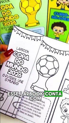 ⚽ 2026 World Cup Lapbook | Interactive Printable Craft Activity