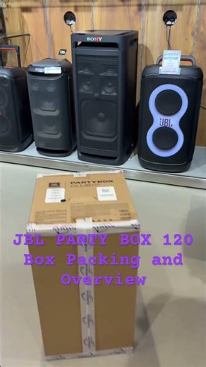JBL PARTYBOX CLUB 120 BOX PACKING I Buy in Rs 27565/- at VIJYASALES Ghaziabad #jblsound #jblhardbass