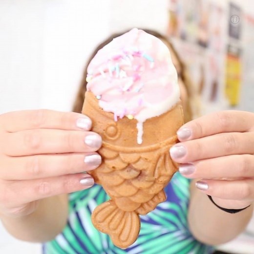 99K views · 873 reactions | Fish-shaped ice cream cones are the treat you need this summer. | Time Out New York | Facebook