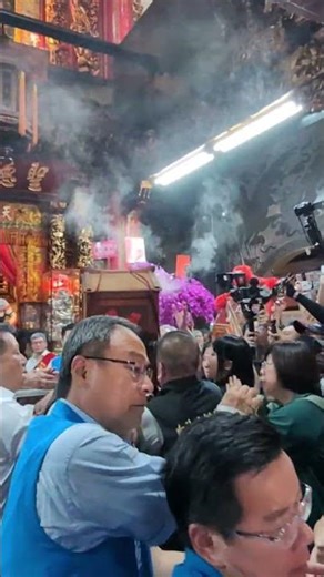 46萬人的期待！香擔小心恭請回神龕...-2026白沙屯媽祖往北港進香回鑾（2）