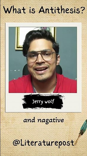 Exploring Antithesis in English Literature: Definition and Examples | literary device | #shorts