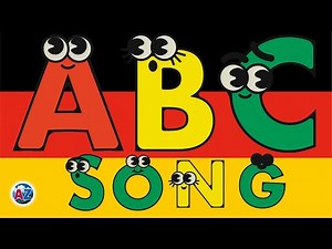【Must Watch】New German ABC Song 🎵 Master the Alphabet + Lyrics in 2 Minutes!