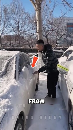 Genius Trick To Unlock a Frozen Car