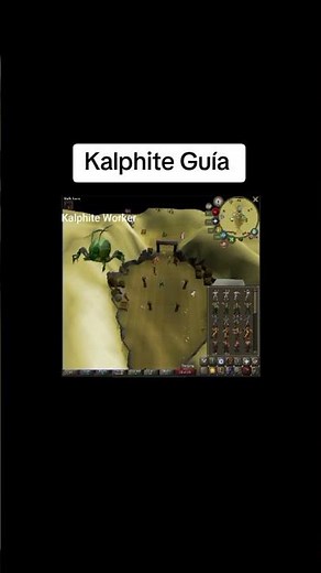 Guia rápida Kalphite ver guia larga en el canal #oldschoolrunescape #osrs #gaming