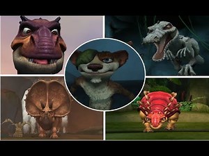 Ice Age 3 Dawn of the Dinosaurs - All bosses battle & Chase + Ending